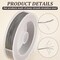 300 ft 7-Strand Beading Wire, 0.018inch/ 0.46mm Tiger Tail Bead Stringing Wire for Jewelry Making Threading Necklace Bracelet Crafts